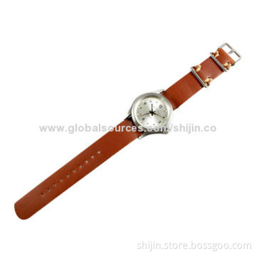 Stainless steel watch with long strap, OEM welcome